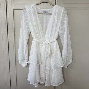 Lioness Layered White Dress